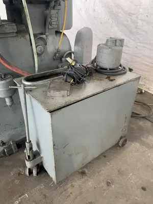 6" X 18" GALLMEYER & LIVINGSTON HORIZONTAL SURFACE GRINDER. STOCK # 0678324