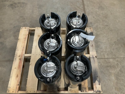 Used LOT OF (6) 5 GALLON TORPEDO KEGS Beer Equipment Michigan US | Miedema Asset Management Group #1580113