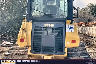 Used 2023 KOMATSU D39PX-24 Bulldozers Texas US | Proxy Equipment #1382990