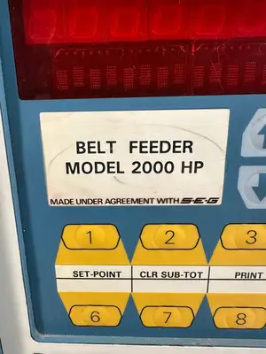 Used MERRICK 2000HP Belt Feeders South Carolina US | Palmetto Automation #1159754