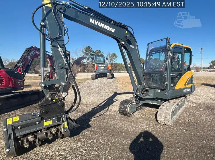 Used 2025 HYUNDAI HX60AN Crawler Excavators South Carolina US | National Equipment Dealers #1422359