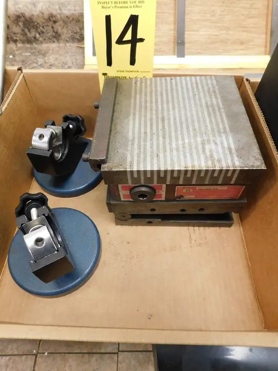 Used _UNKNOWN_ _UNKNOWN_ Magnetic Chucks Indiana US | Thompson Auctioneers #1322690
