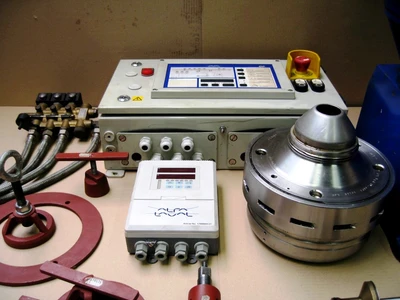 Alfa-Laval S-815 fuel/lube oil purifier, 316SS.