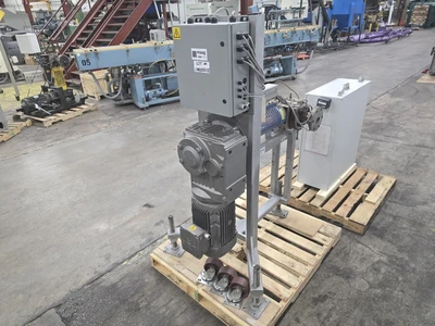 Maag EX50-6-GU Melt Pump, 10 HP, With Control Panel