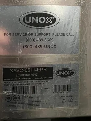 USED UNOX X8VC-0511-EPR