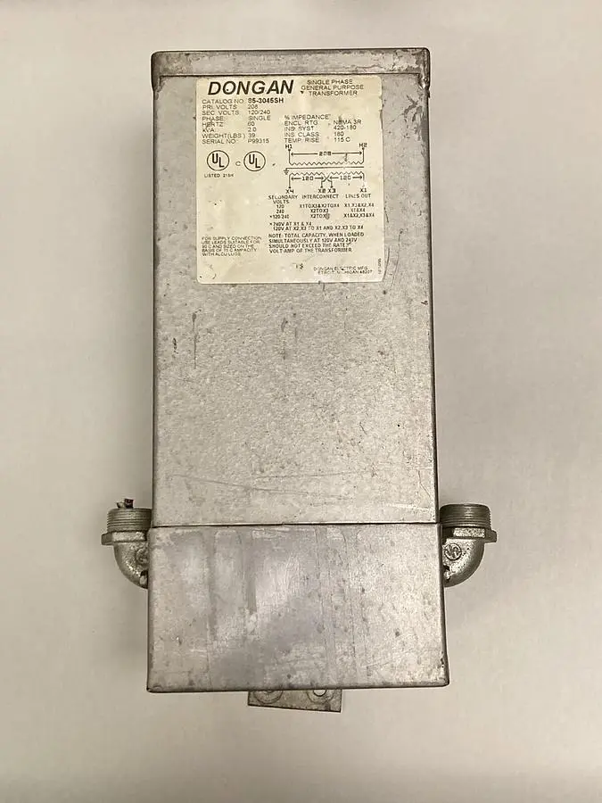 Used DONGAN 85-3045SH Miscellaneous Equipment (Electrical & Power) Ohio US | Surplus Asset Holdings #1242664
