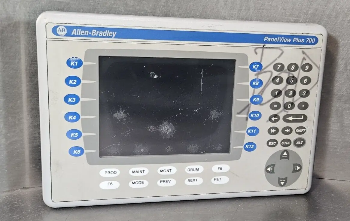 Allen Bradley 2711P-RDB7C Ser D Panelview Plus 700 (BIN633)