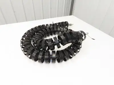 Kabelschlepp R085 10.175 Energy Chain Cable Carrier Round POM 85mm OD 84" Length