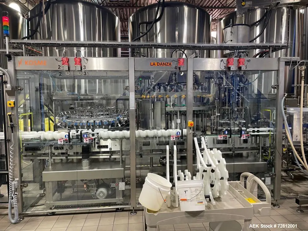 Used KRONES 2000 Beverage Equipment - Carbonated Monoblock Illinois US | Aaron Equipment #86971