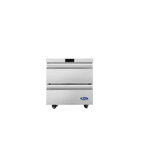 New | in-Stock Atosa AUR27D2 Undercounter Refrigerators Illinois US | Falcon Restaurant Supply #1373705