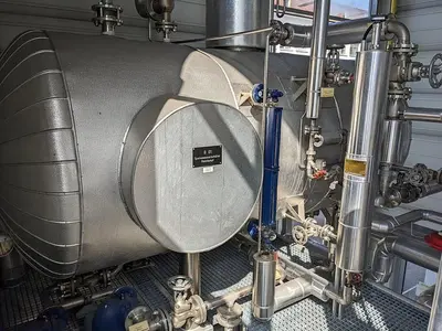 Water-steam generation plant