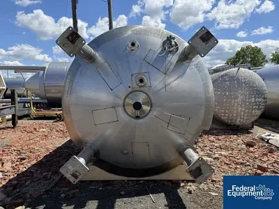 Used Feldmeier 30,000 Liter Feldmeier Reactor, 316L S/S, 50/100# Reactors Ohio US | Federal Equipment Company #1090463