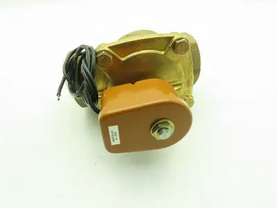 Honeywell Skinner U321G3906 Lucifer Brass Solenoid Valve 1-1/2" 170 PSI 120VAC