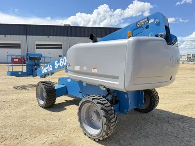 Used 2013 GENIE S-60 X TELESCOPIC BOOM LIFT Telescopic Boom Lifts Alberta CA | Adcock Equipment #1490060