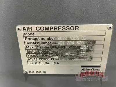 USED ATLAS COPCO GA11