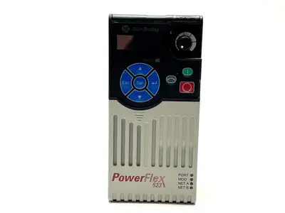 New | in-Stock Allen-Bradley Ser. B PowerFlex AC Drive 3-Ph 240VAC 5A 0.75kW/1HP Variable Speed Drives Michigan US | Maverick Industrial Sales #1393164