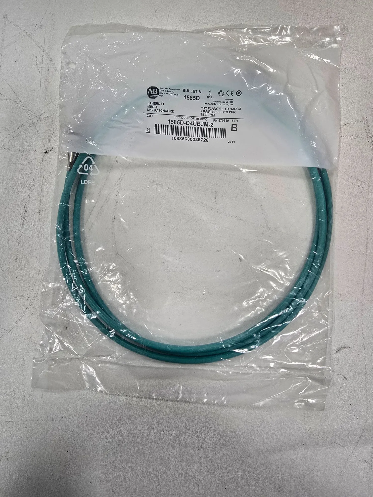 NEW ALLEN BRADLEY 1585D-D4UBJM-2