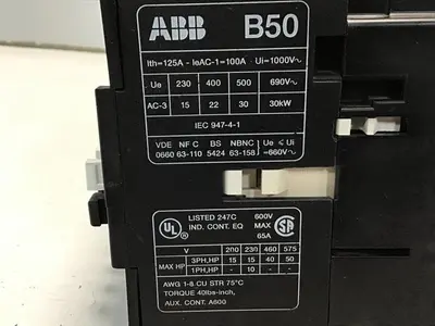 USED ABB B50