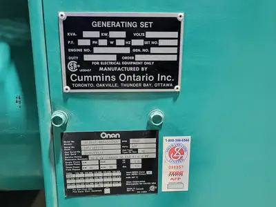 USED 1989 CUMMINS 30.0DLC-9XR/27826A