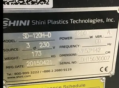 USED SHINI SD-120H-D