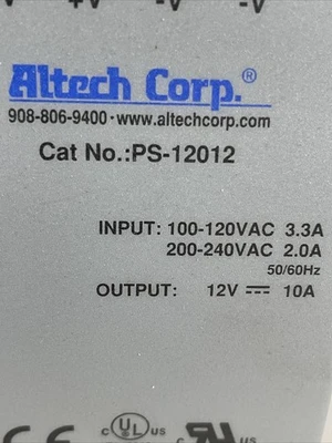 USED Altech Corp. PS-12012