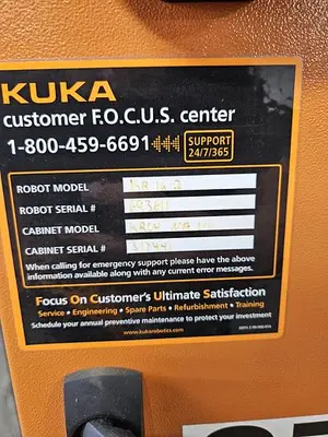 USED 2017 KUKA KR16-2