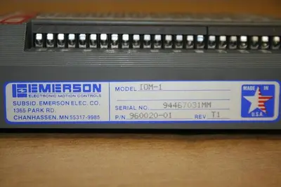 USED EMERSON IOM-1