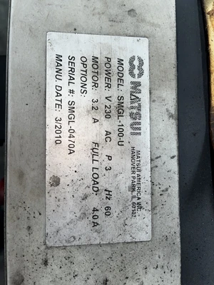 USED MATSUI SMGL-100U