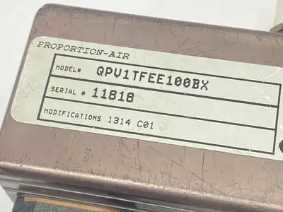 QPV1TFEE100BX-C1-S1314 | Proportion-Air  High Resolution Pressure Regulator - Used