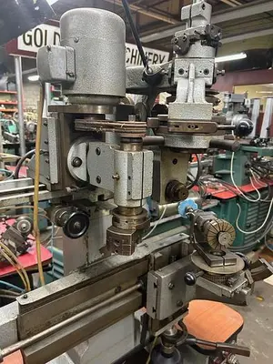 3802 Moyas Two Head Diamond Faceting Cutting Machine W/rotary work holder and Collets for Jewelry Bracelets, Hoop Earrings & Bangle Cuts