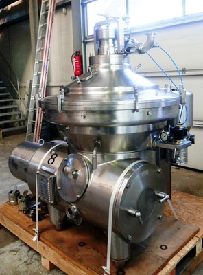 Westfalia SAKP 20036 hermetic clarifier centrifuge, 316SS.