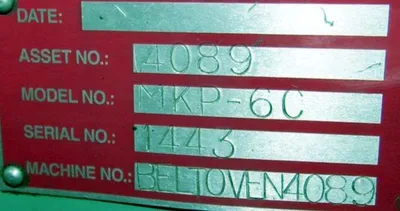 JN Machinery Corp MKP-6 Continuous Temper Furnace | Heat Treat Equipment Co. (6)