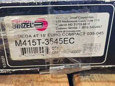 New | in-Stock ABICOR BINZEL M415T-3545EC Welding Torches British Columbia CA | Lenmark #1488864