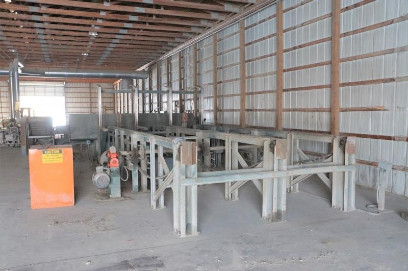 Automated Lumber Handling Tilt Hoist and Material Handling for Planer or Rip Line