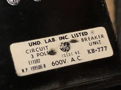 USED GENERAL ELECTRIC TF136070