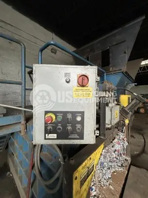 Used HARRIS SELCO 2R-1050 TWO RAM HORIZONTAL BALER Balers Illinois US | US Recycling Equipment #1341666