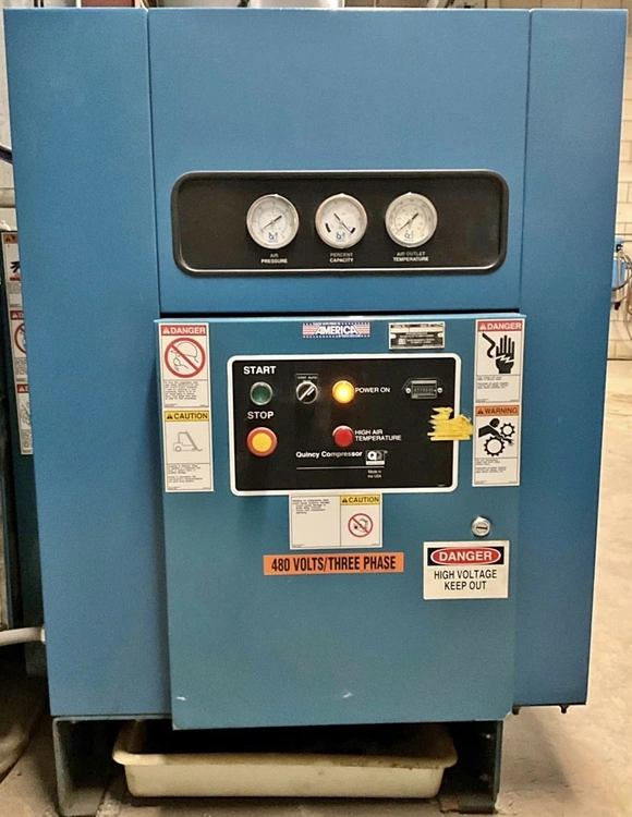Used QUINCY QSB-30 Rotary Screw & Sliding Vane Air Compressors Massachusetts US | ARC Equipment Corp #507391