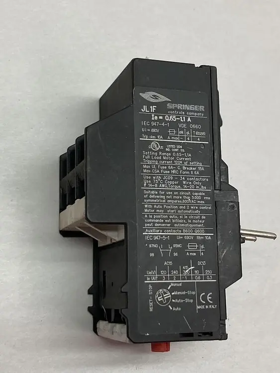 Used GENERAL JL1F Miscellaneous Equipment (Electrical & Power) Ohio US | Surplus Asset Holdings #1235797