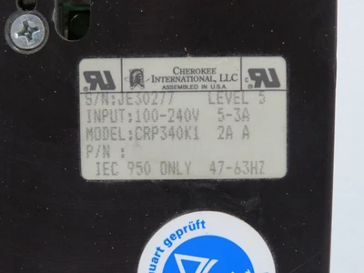 Used CHEROKEE INTERNATIONAL _UNKNOWN_ Power Supplies | OCO Industrial #1657655