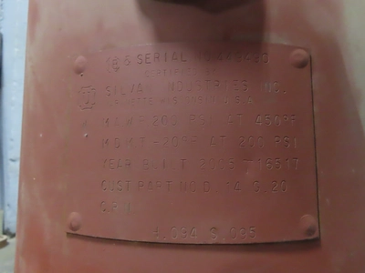 Expansion Tank, 14 gallons, Pressure Rated, Unused