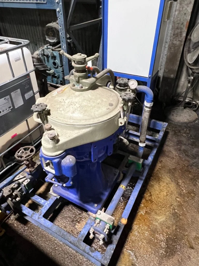 Alfa-Laval MAB 206S-24 oil purifier skid, SS.