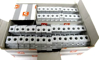 NEW BOX OF 25EA BUCHANAN BC16/25 TERMINAL BLOCKS BC1625 630555