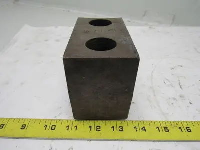 Huron T11248 Lathe Chuck Soft Jaws 6"L x 2-1/2"W X3-1/4"T Lot of 3
