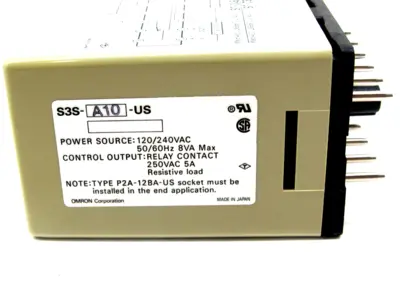 NEW OMRON S3S-A10-US SENSOR CONTROLLER 120/240VAC S3SA10US