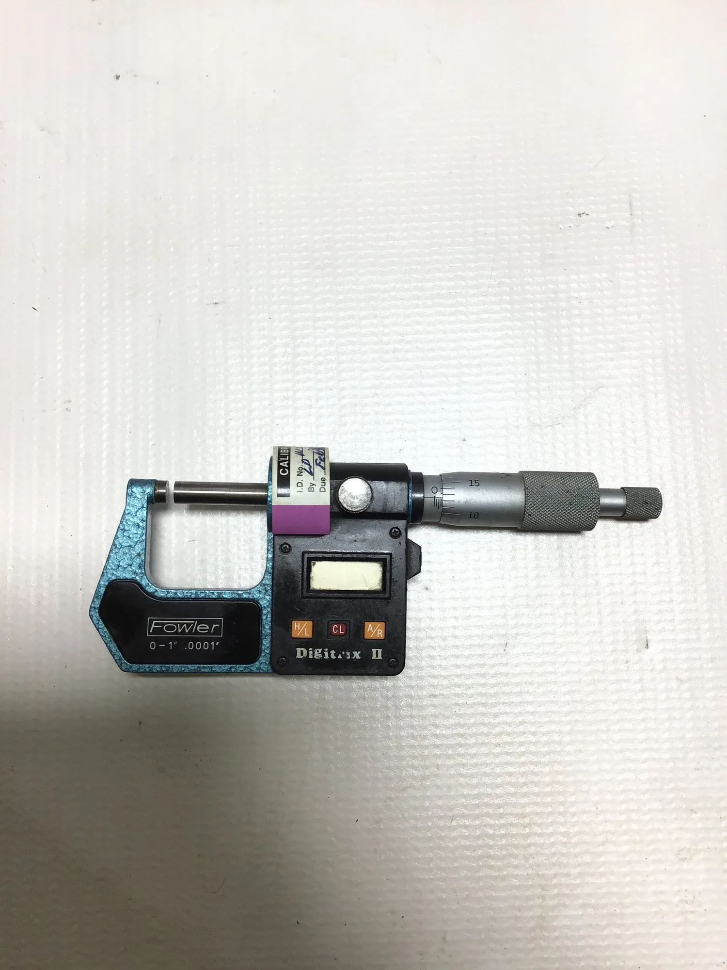Fowler Digitrix Mark II Electronic Digital Micrometer