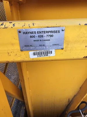 4,000 lb. Capacity DumpMaster Box Dumper with  a 2 HP Motor.