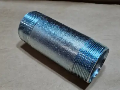 3" x 8" Galvanized Conduit Nipple (Box of 5)