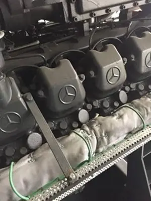 2007 Mercedes Combined heat and power plant (CHP)