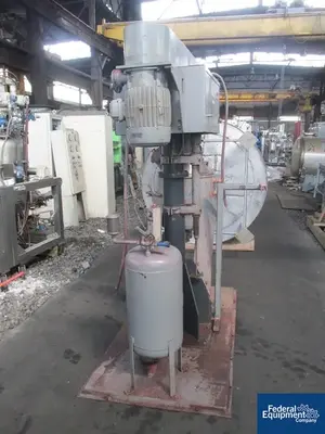 USED Hockmeyer 7.5 HP Hockmeyer Dual Shaft Disperser, Model S-HCSM-7.5, S/S