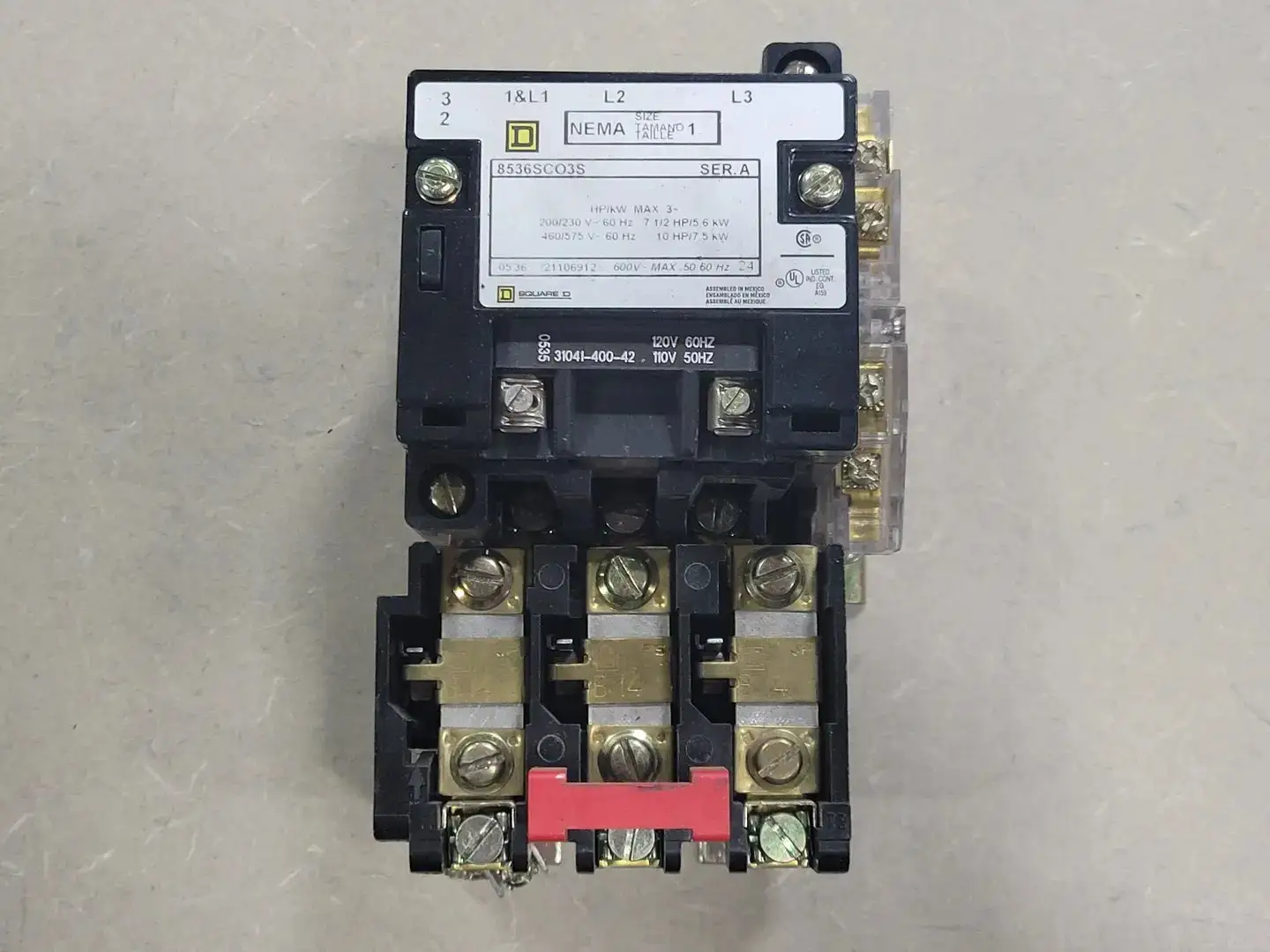 USED SQUARE D 8536SCO3V02S
